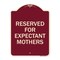 Signmission Reserved for Expectant Mothers Heavy-Gauge Aluminum Architectural Sign, 18" L, 24" H, BU-1824-23412 A-DES-BU-1824-23412 - alternate 1